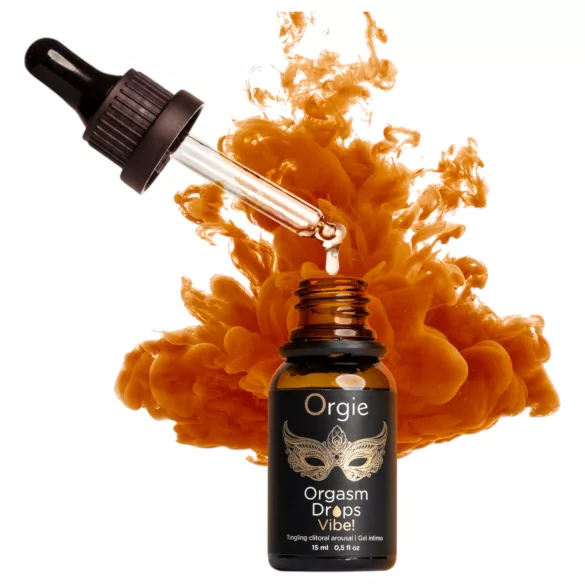 Orgie Orgasm Drops Vibe - pirrende intim gel for kvinner (15 ml)