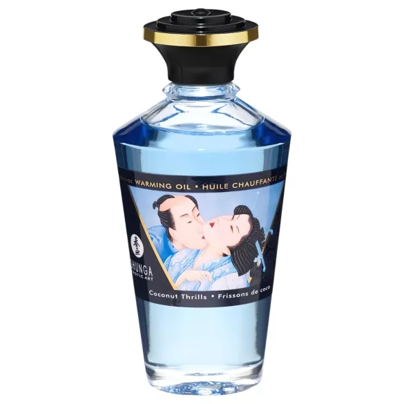 Shunga - Varmende massasjeolje - Kokos (100 ml)
