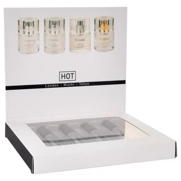 HOT LMTD feromonparfymepakke for kvinner (4x5ml)