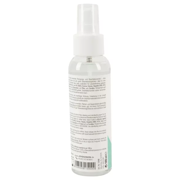 JoyDivision Clean Safe - desinfiserings- og rengjøringsspray (100ml)
