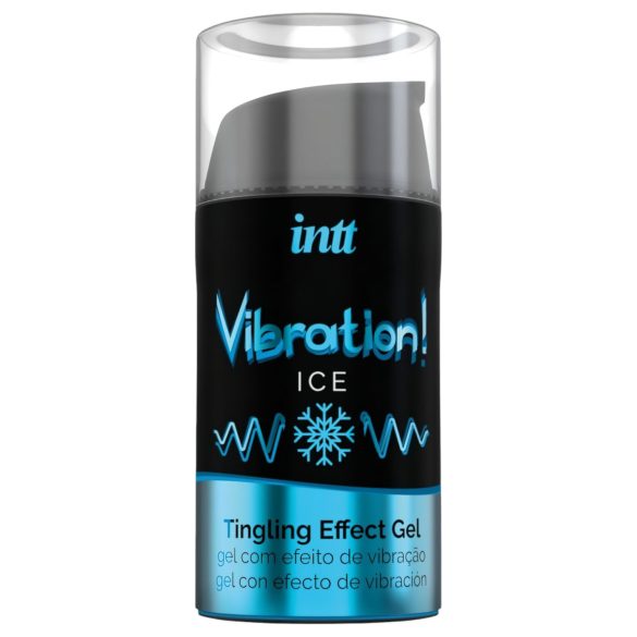 Intt Vibrasjon! - flytende vibrator - is (15 ml)