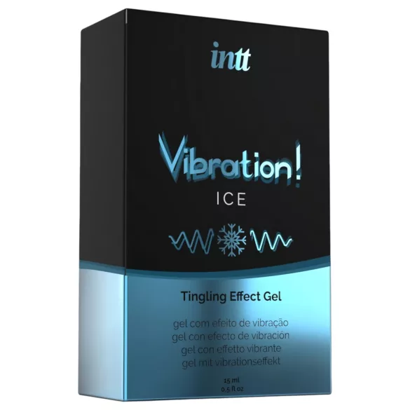 Intt Vibrasjon! - flytende vibrator - is (15 ml)
