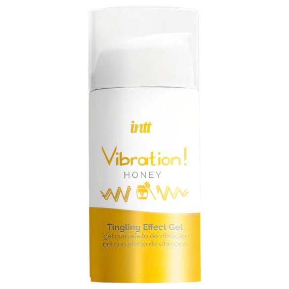 Intt Vibrasjon! - flytende vibrator - honning (15ml)