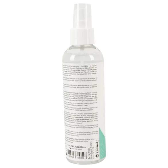 JoyDivision Clean Safe - desinfiserende og rengjørende spray (200ml)
