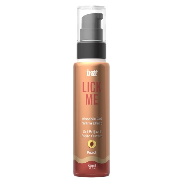 Intt Lick Me - Oppvarmende glidemiddel med fersken (50ml)