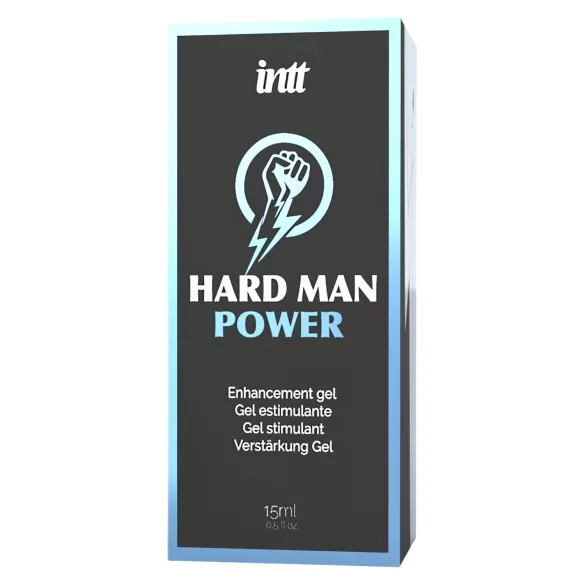 Intt Hard Man Power - Stimulerende gel for menn (15ml)