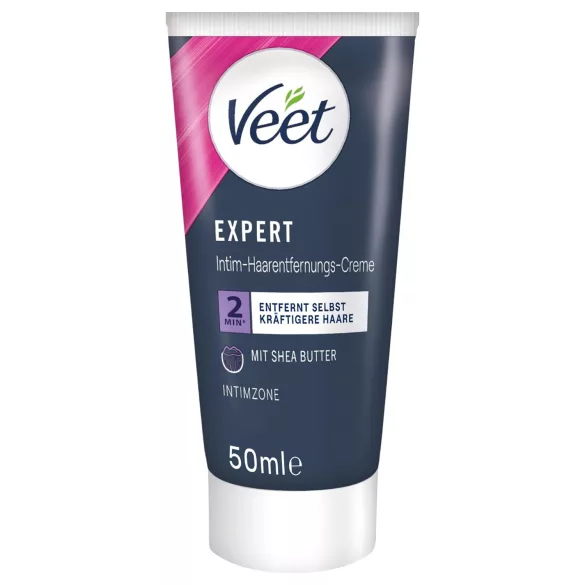 Veet - intim hårfjerningskrem og fuktighetsgivende skum for kvinner (2×50 ml)