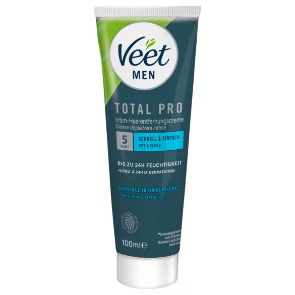 Veet - intim hårfjerningskrem og balsam for menn (100 ml + 50 ml)