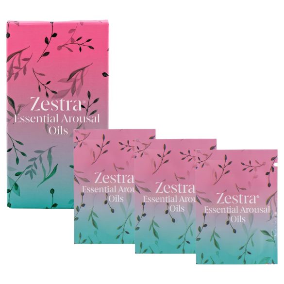 Zestra - intim stimulerende olje for kvinner (3x2ml)