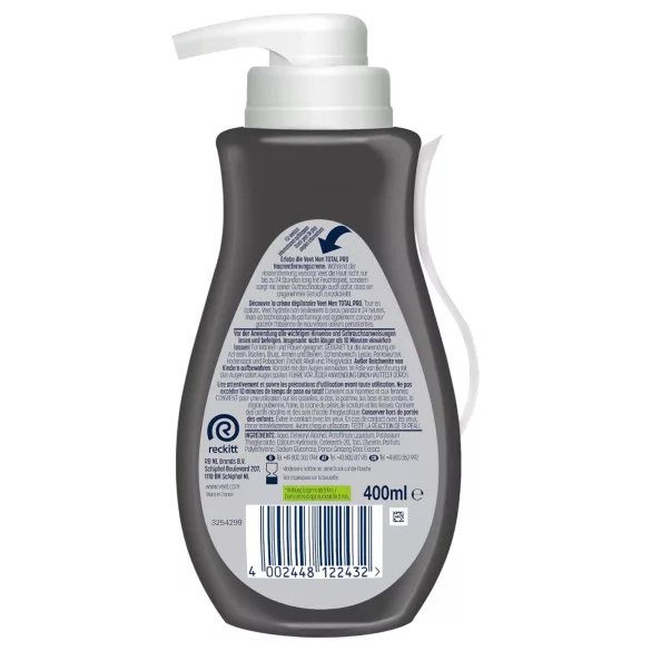 Veet - hårfjerningskrem for menn (400 ml)