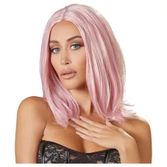Cottelli - Halvlang bob-parykk (rosa)
