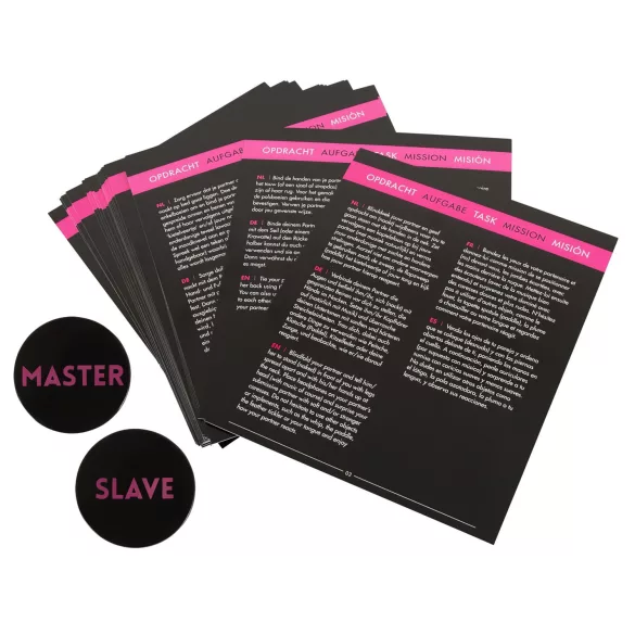 Master & Slave - Bondagesett (brun-svart)