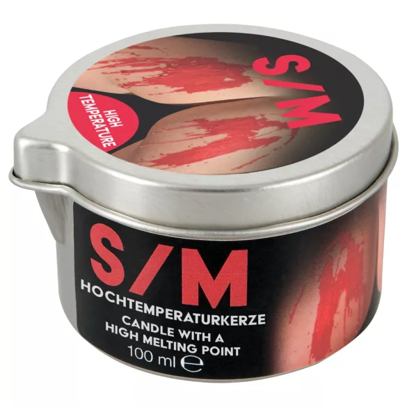 BDSM Høy Temperatur - parafintestlys (100ml)