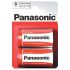 Langvarige babybatterier R14 C - 2 stk. (Panasonic)