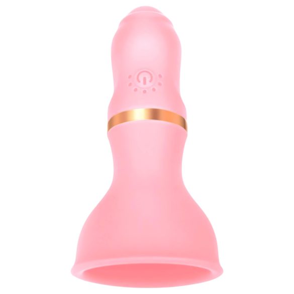 Sunfo - oppladbar brystvibrator (rosa)
