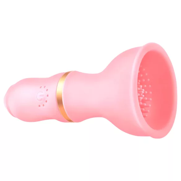 Sunfo - oppladbar brystvibrator (rosa)