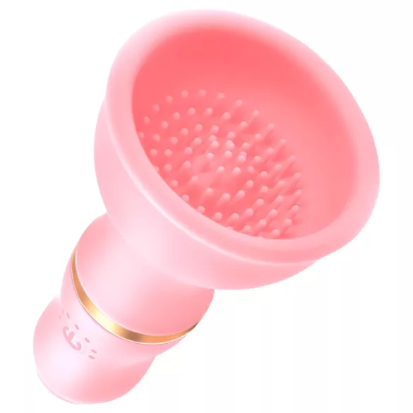 Sunfo - oppladbar brystvibrator (rosa)