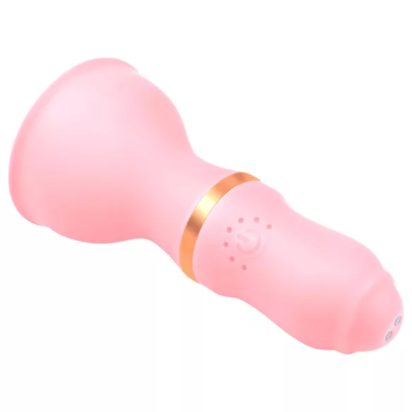Sunfo - oppladbar brystvibrator (rosa)