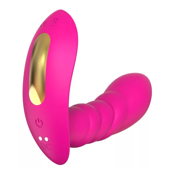 Sunfo - App-styrt festbar vibrator (rosa)