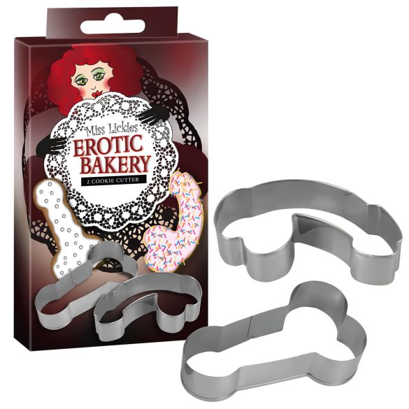 Kakeformsett - penisdesign (2 stk)