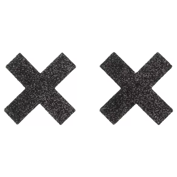 Cottelli - Glitrende brystvorteklistremerker - X