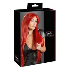 Cottelli - Ekstra lang, rød parykk