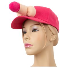 Baseballcap med penis (rosa)