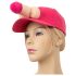 Baseballcap med penis (rosa)