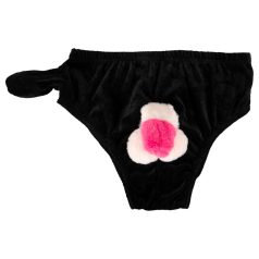 Pumpet undertøy med penis (svart)