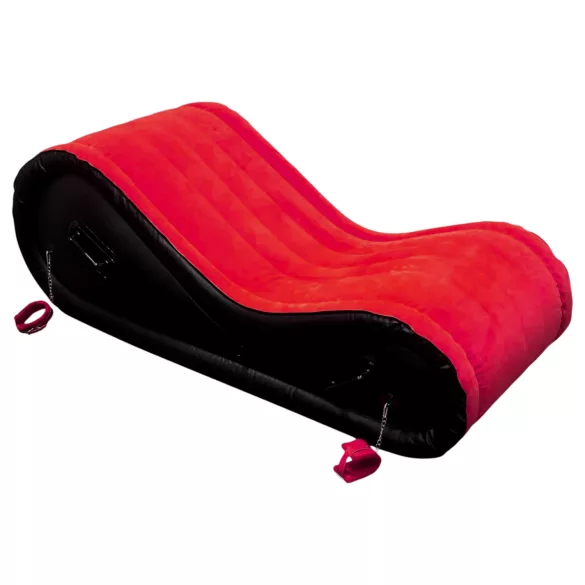 Desirel Magic Pillow - Oppblåsbar BDSM-sexmøbel - med håndjern (rød)