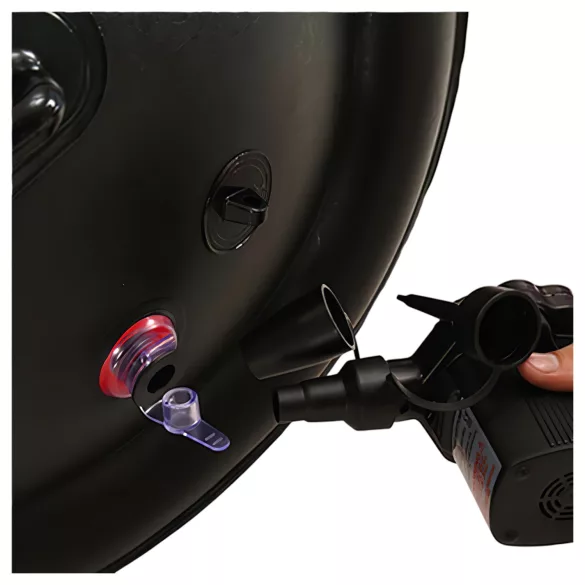 Magisk Pute – Oppblåsbart BDSM Sexmøbel med Håndjern – Stor (rød)