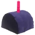 Desirel Magic Pillow - Oppblåsbar sexpute med dildo-holder (lilla)
