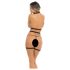Rene Rofe Rassel Tassle - kroppssmykke og tanga (svart) - S-L