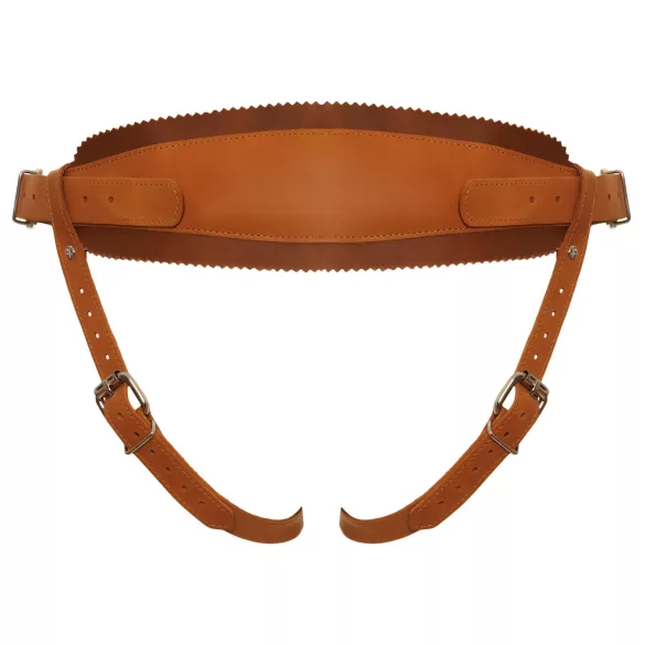 ZADO - Skinnbelte for festbare produkter (brun)