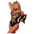 JSY 074 - kattekvinnekostyme (leopardmønstret-svart)