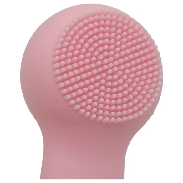 FaceClean - oppladbar, vanntett ansiktsmassasjerenhet (rosa)
