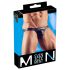 Svenjoyment – skinnende jockstrap (svart) - M