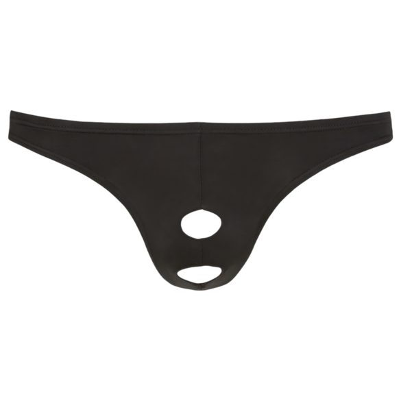 Showmaster tanga for menn (svart) - XL