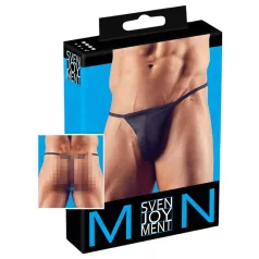 Mini-tanga til menn (svart) - M