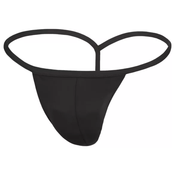 Svenjoyment - Mini-tanga for menn (svart) - XL