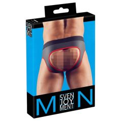 Svenjoyment - åpen jockstrap (svart)