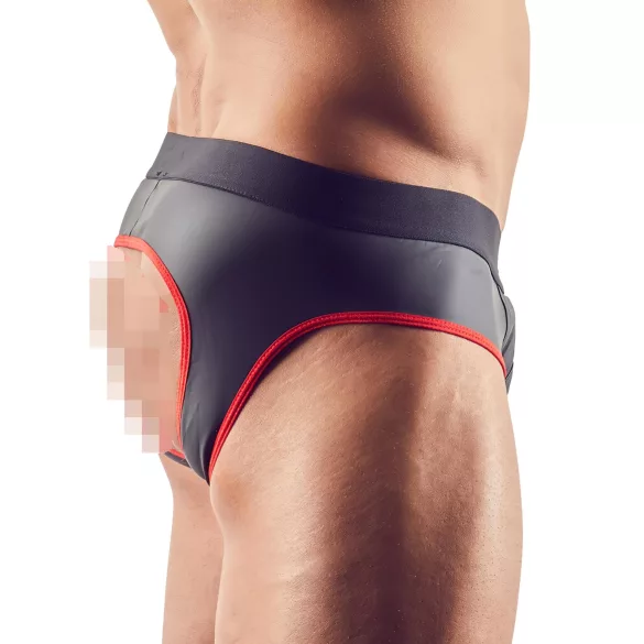 Svenjoyment - åpen jockstrap (svart) - L