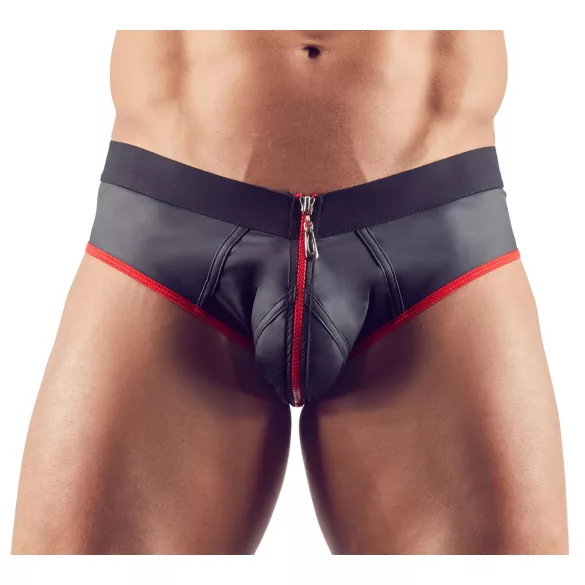 Svenjoyment - åpen jockstrap (svart) - XL
