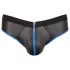 Svenjoyment - åpen jockstrap (svart-blå) - M