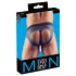 Svenjoyment - åpen jockstrap (svart-blå) - L