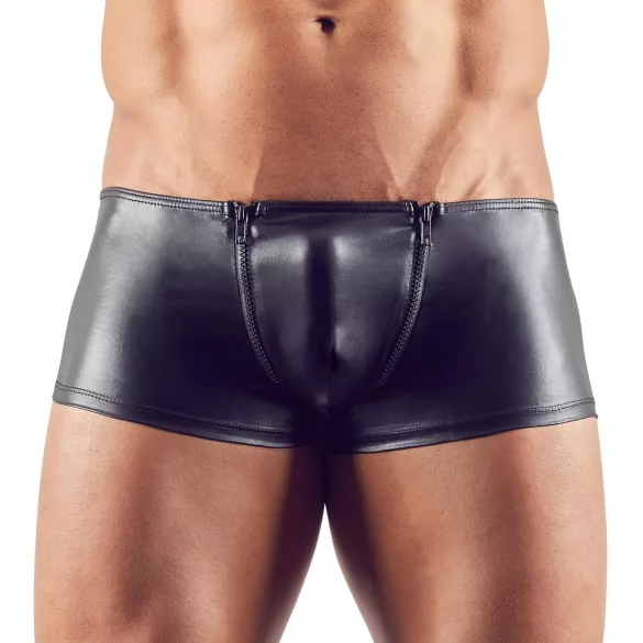 Svenjoyment - boksershorts med glidelås (svart) - XL