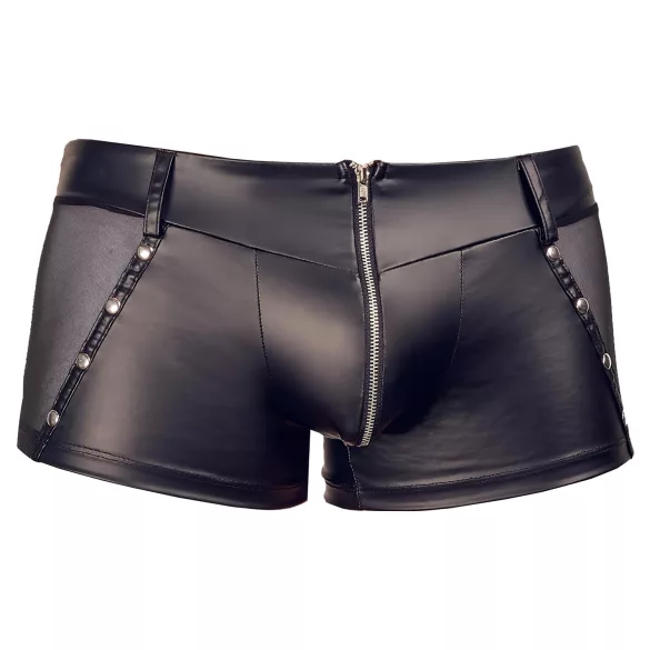 Svenjoyment - skinnende sort boxer - L