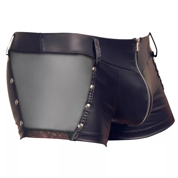 Svenjoyment - skinnende sort boxer - L