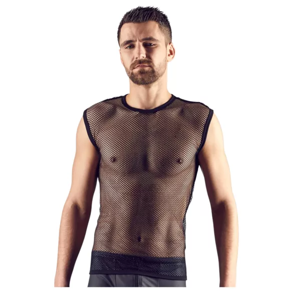 Svenjoyment - netting topp (svart)