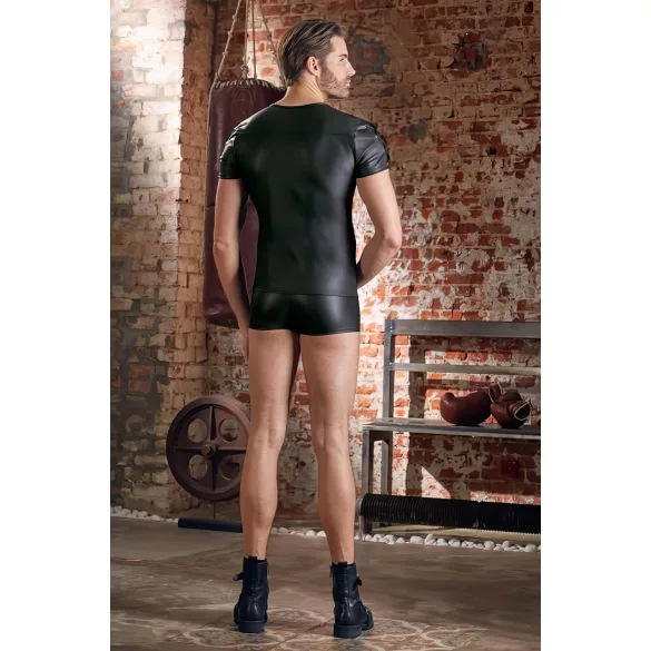 NEK - Matt Finish, Kortermet Herre T-skjorte (Svart) - M